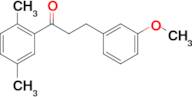 2',5'-dimethyl-3-(3-methoxyphenyl)propiophenone