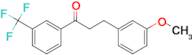 3-(3-methoxyphenyl)-3'-trifluoromethylpropiophenone