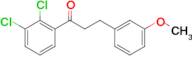 2',3'-dichloro-3-(3-methoxyphenyl)propiophenone