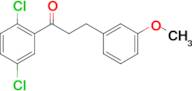 2',5'-dichloro-3-(3-methoxyphenyl)propiophenone