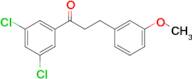 3',5'-dichloro-3-(3-methoxyphenyl)propiophenone