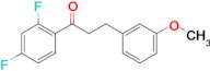 2',4'-difluoro-3-(3-methoxyphenyl)propiophenone