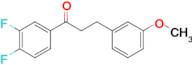 3',4'-difluoro-3-(3-methoxyphenyl)propiophenone