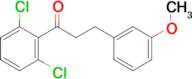 2',6'-dichloro-3-(3-methoxyphenyl)propiophenone