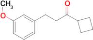 cyclobutyl 2-(3-methoxyphenyl)ethyl ketone