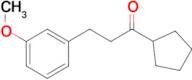 cyclopentyl 2-(3-methoxyphenyl)ethyl ketone