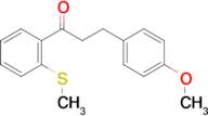 3-(4-methoxyphenyl)-2'-thiomethylpropiophenone