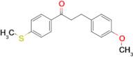 3-(4-methoxyphenyl)-4'-thiomethylpropiophenone