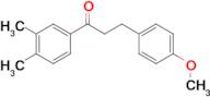 3',4'-dimethyl-3-(4-methoxyphenyl)propiophenone