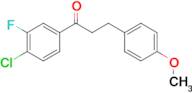 4'-chloro-3'-fluoro-3-(4-methoxyphenyl)propiophenone