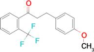 3-(4-methoxyphenyl)-2'-trifluoromethylpropiophenone