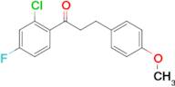 2'-chloro-4'-fluoro-3-(4-methoxyphenyl)propiophenone