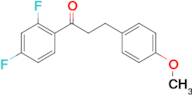 2',4'-difluoro-3-(4-methoxyphenyl)propiophenone