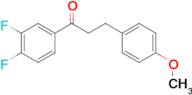 3',4'-difluoro-3-(4-methoxyphenyl)propiophenone