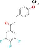 3-(4-methoxyphenyl)-3',4',5'-trifluoropropiophenone