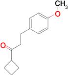 cyclobutyl 2-(4-methoxyphenyl)ethyl ketone