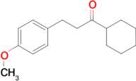 cyclohexyl 2-(4-methoxyphenyl)ethyl ketone