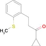 cyclopropyl 2-(2-thiomethylphenyl)ethyl ketone