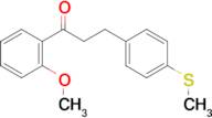 2'-methoxy-3-(4-thiomethylphenyl)propiophenone