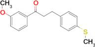 3'-methoxy-3-(4-thiomethylphenyl)propiophenone