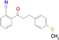 2'-cyano-3-(4-thiomethylphenyl)propiophenone