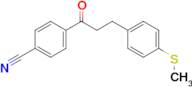 4'-cyano-3-(4-thiomethylphenyl)propiophenone