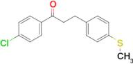 4'-chloro-3-(4-thiomethylphenyl)propiophenone