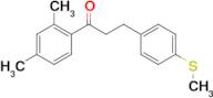 2',4'-dimethyl-3-(4-thiomethylphenyl)propiophenone