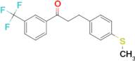 3-(4-thiomethylphenyl)-3'-trifluoromethylpropiophenone