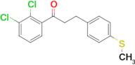 2',3'-dichloro-3-(4-thiomethylphenyl)propiophenone