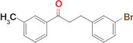 3-(3-bromophenyl)-3'-methylpropiophenone