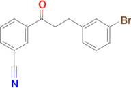 3-(3-bromophenyl)-3'-cyanopropiophenone