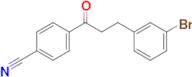 3-(3-bromophenyl)-4'-cyanopropiophenone