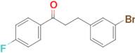 3-(3-bromophenyl)-4'-fluoropropiophenone