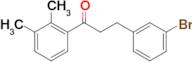 3-(3-bromophenyl)-2',3'-dimethylpropiophenone
