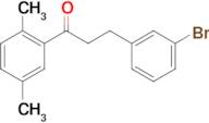 3-(3-bromophenyl)-2',5'-dimethylpropiophenone