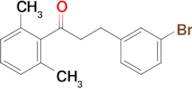 3-(3-bromophenyl)-2',6'-dimethylpropiophenone