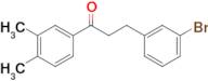 3-(3-bromophenyl)-3',4'-dimethylpropiophenone