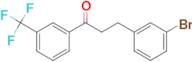 3-(3-bromophenyl)-3'-trifluoromethylpropiophenone