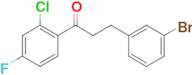 3-(3-bromophenyl)-2'-chloro-4'-fluoropropiophenone
