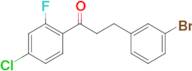 3-(3-bromophenyl)-4'-chloro-2'-fluoropropiophenone
