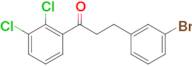 3-(3-bromophenyl)-2',3'-dichloropropiophenone