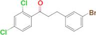 3-(3-bromophenyl)-2',4'-dichloropropiophenone