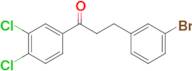 3-(3-bromophenyl)-3',4'-dichloropropiophenone