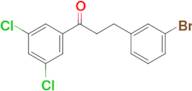3-(3-bromophenyl)-3',5'-dichloropropiophenone
