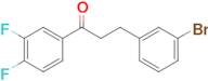 3-(3-bromophenyl)-3',4'-difluoropropiophenone