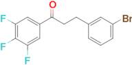 3-(3-bromophenyl)-3',4',5'-trifluoropropiophenone