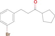 2-(3-bromophenyl)ethyl cyclopentyl ketone