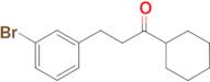2-(3-bromophenyl)ethyl cyclohexyl ketone