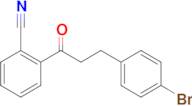 3-(4-bromophenyl)-2'-cyanopropiophenone